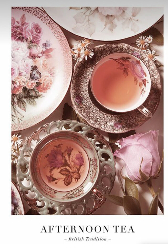 Affiche afternoon tea