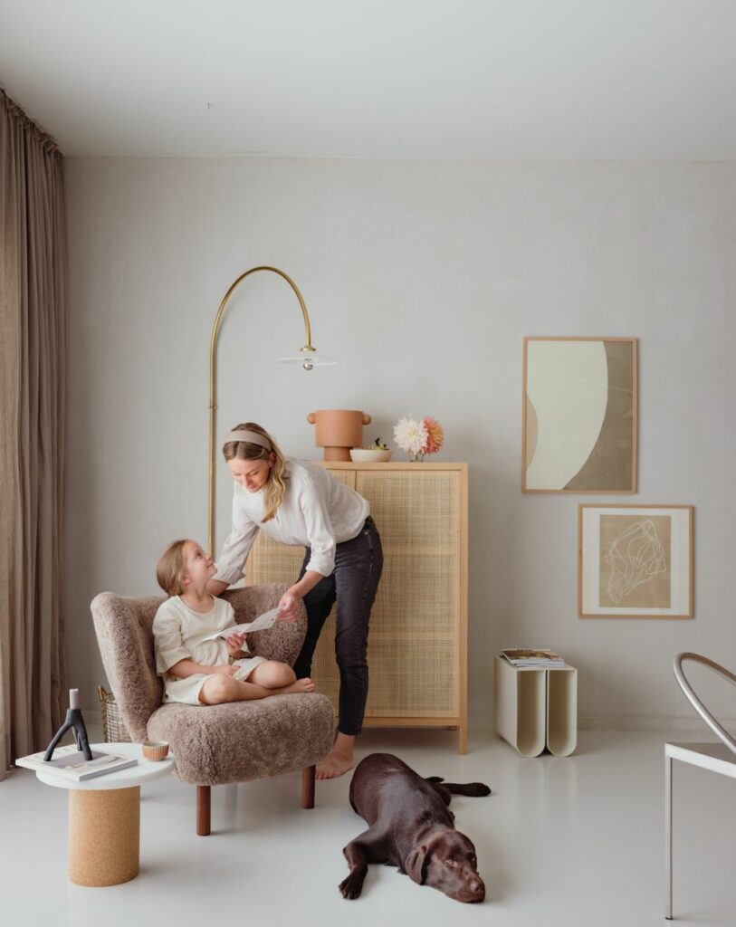 salon familial