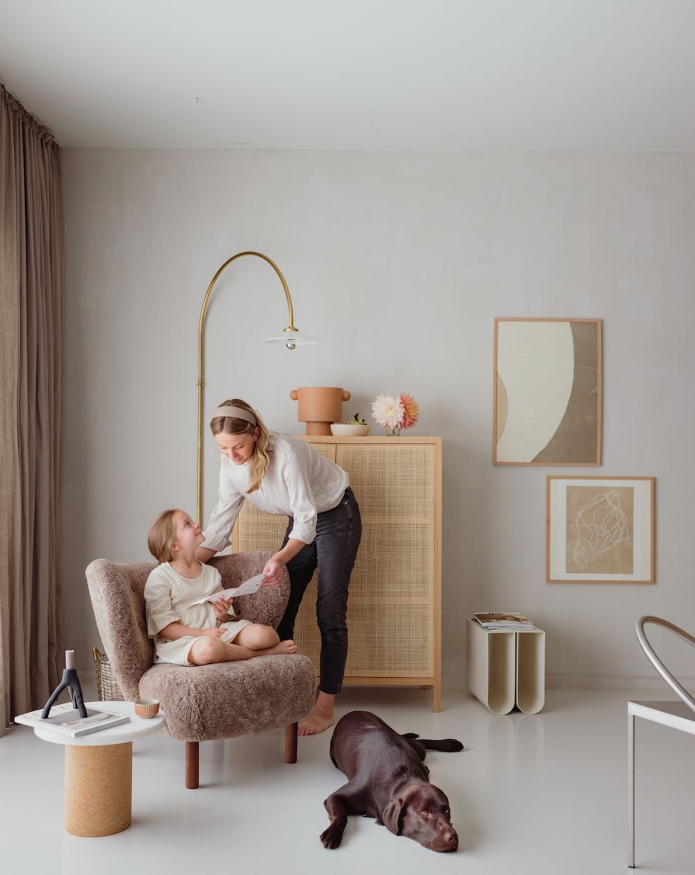 salon familial