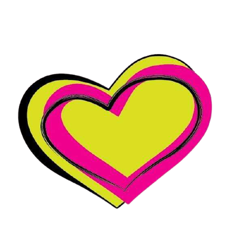 logo en forme de cœur des vitrines d'aubigny